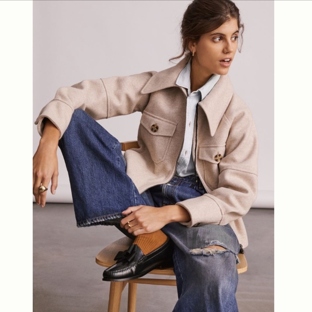 Anthropologie Cream Jacket - Picture 13 of 15